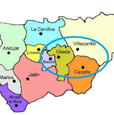 Mapa jaen